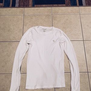 white long sleeve from abercrombie & fitch